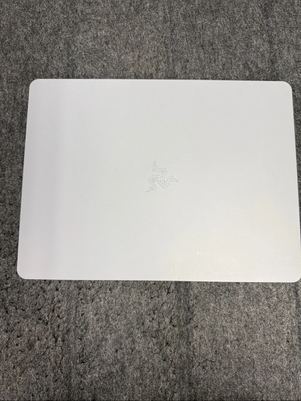Razer Grey Laptop Top Case Cover with Subtle Logo